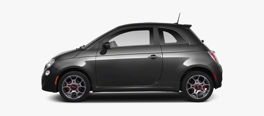 Fiat Png - Fiat 500 Sticker Car Black, Transparent Png, Free Download