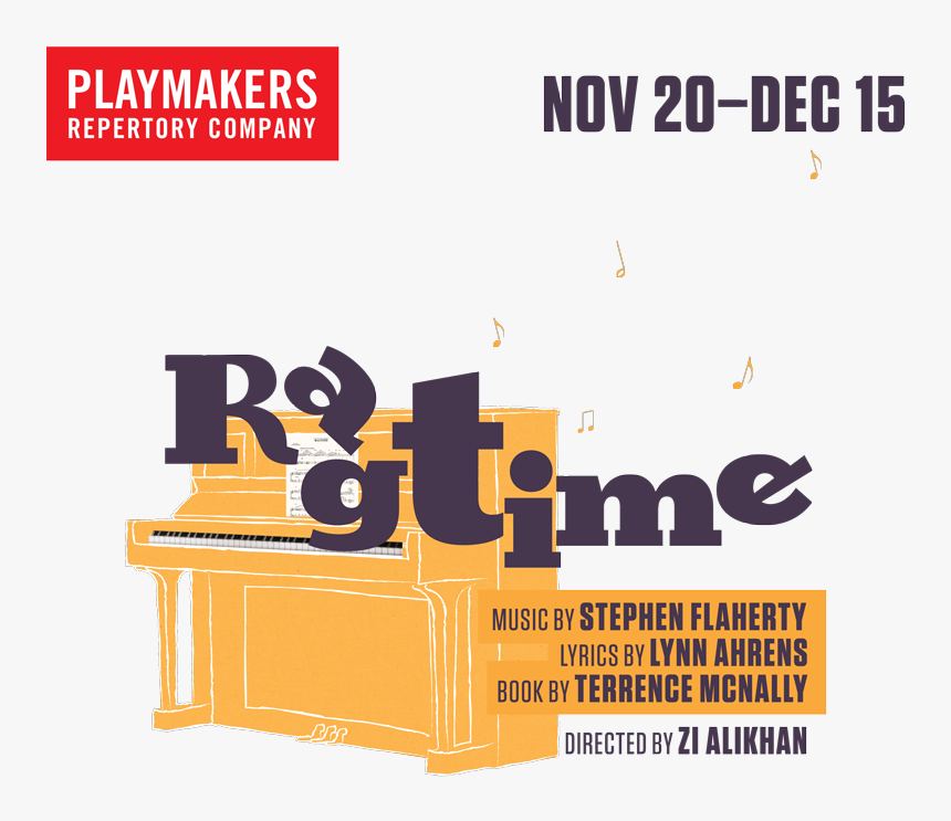 Playmakers Repertory Company Ragtime, HD Png Download, Free Download