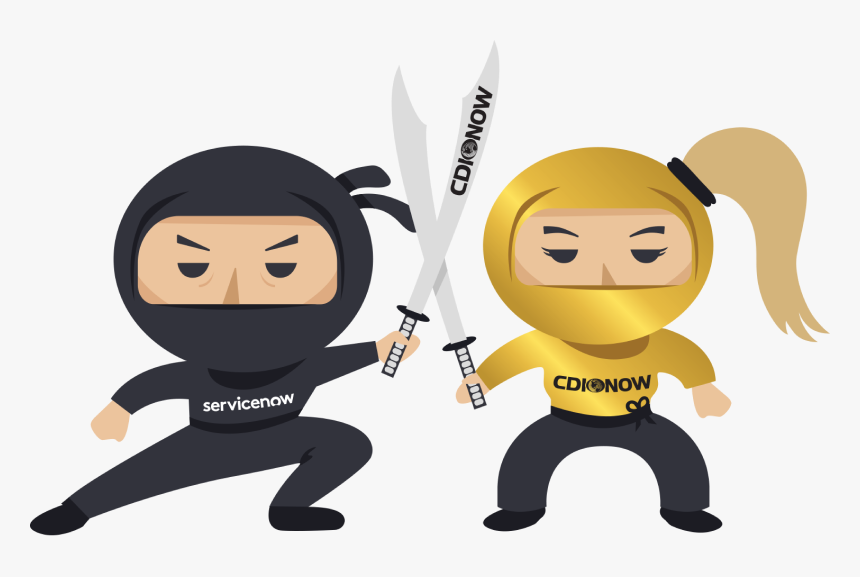 Servicenow Ninjas - Cartoon, HD Png Download, Free Download