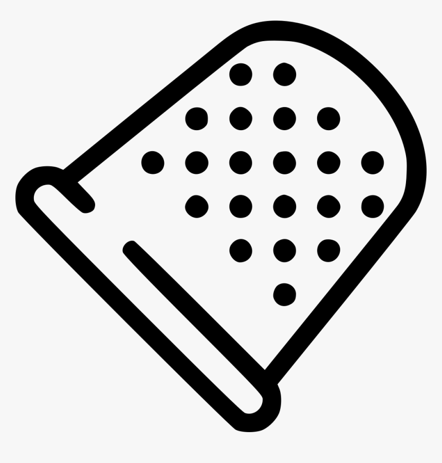 Thimble Tailoring Needle Finger Protection - Thimble Icon Png, Transparent Png, Free Download