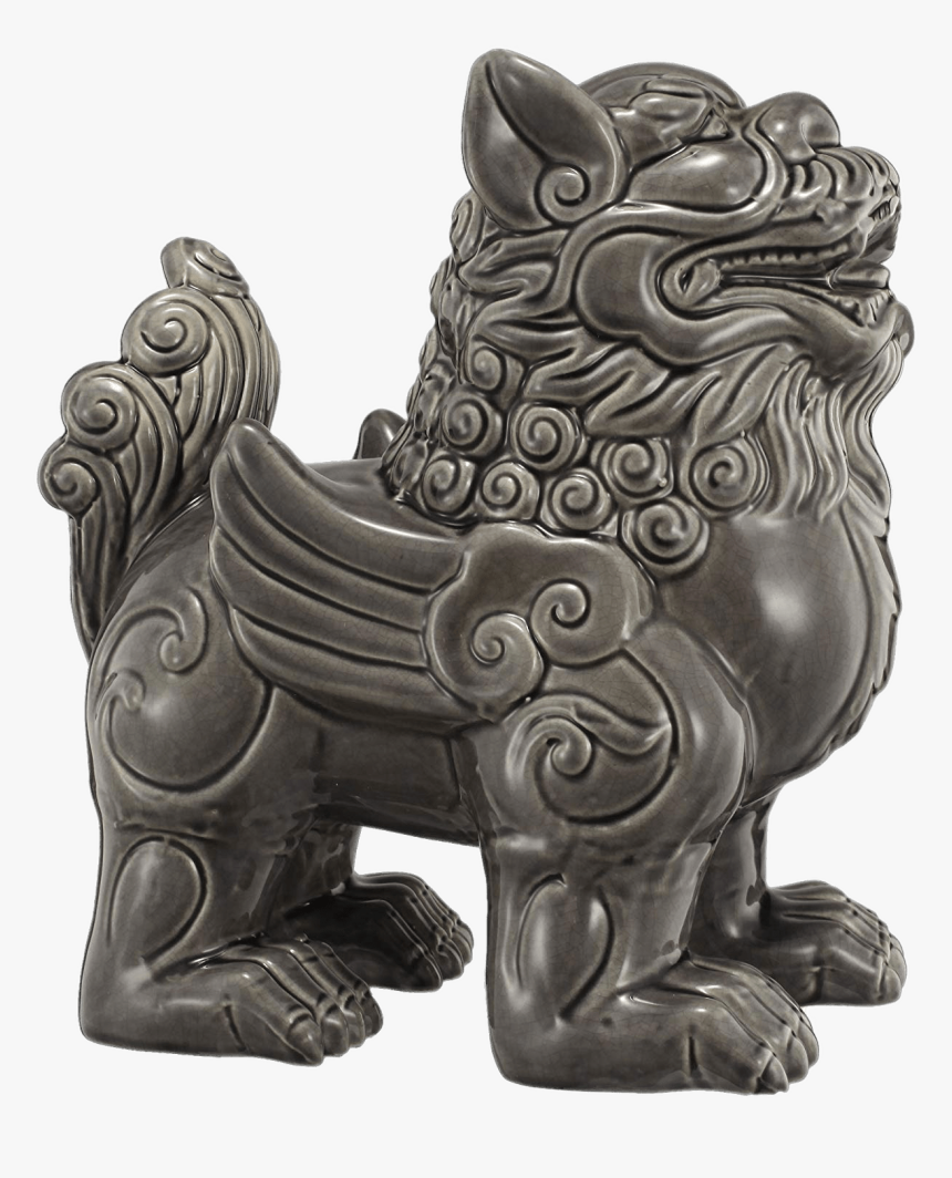 Ceramic Foo Dog - Fu Dog Figurine, HD Png Download, Free Download