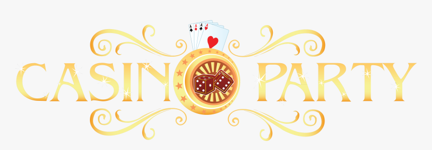 Black Logo - Casino Party Png, Transparent Png, Free Download