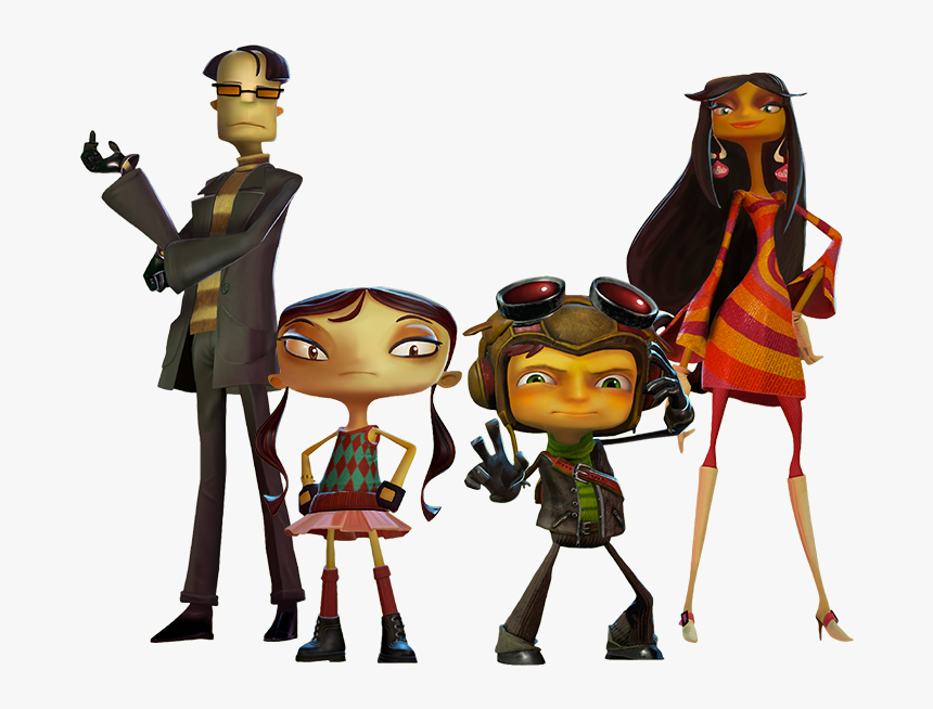 Psychonauts Agent Nein Vault, HD Png Download, Free Download