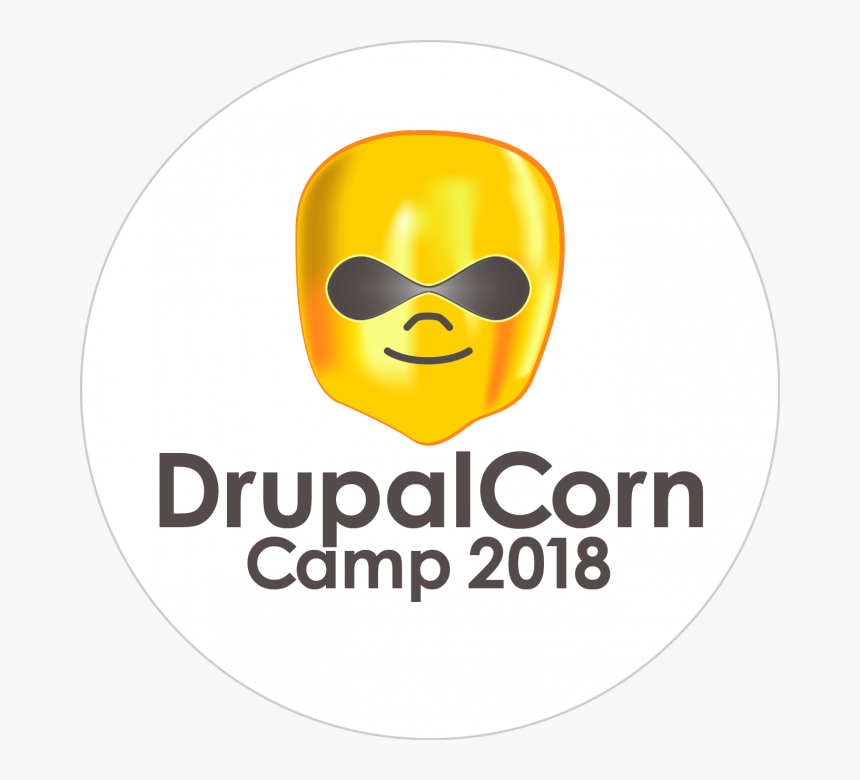 Drupalcorn Camp - Label, HD Png Download, Free Download