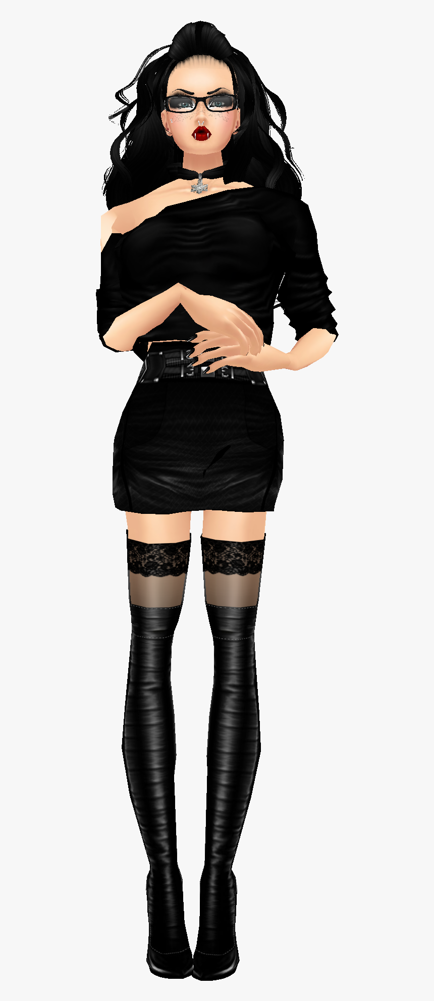 Imvusnapfull - Second Life Avatar Transparent, HD Png Download, Free Download