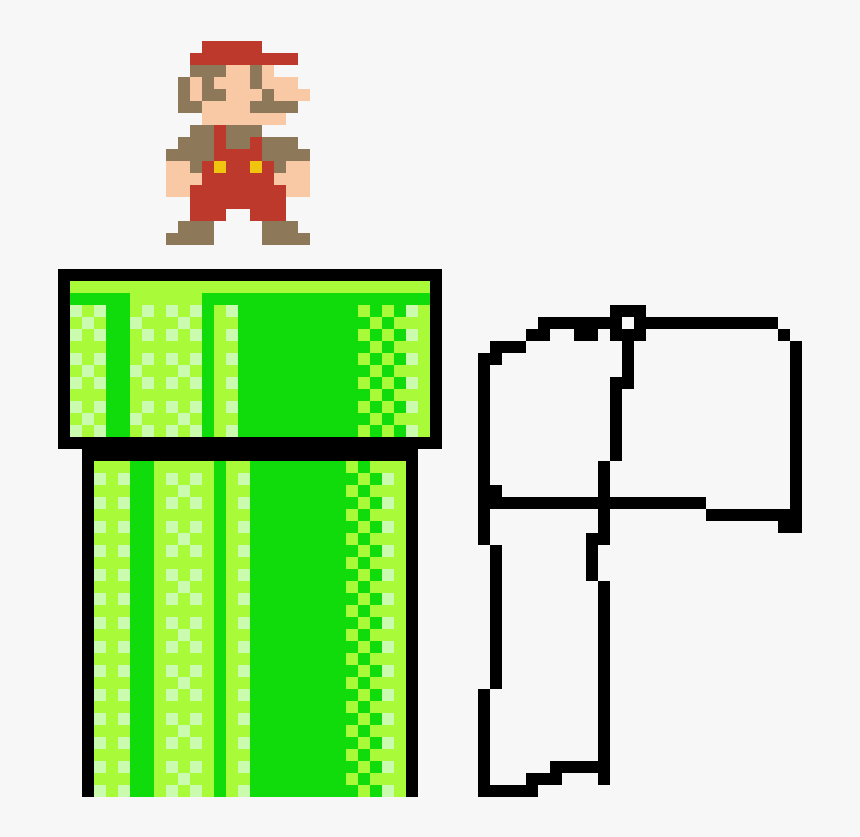 Super Mario Pipe Png, Transparent Png, Free Download