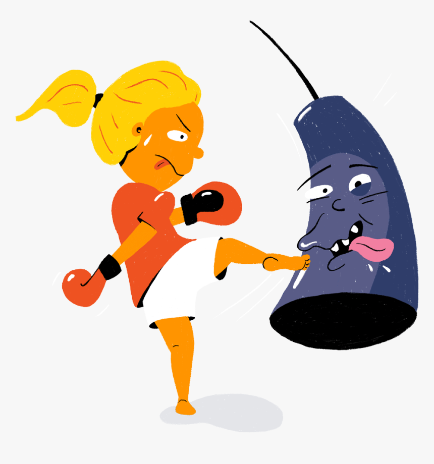 Kickboxing Norway Særforbundenes Fellesorganisasjon - Cartoon, HD Png Download, Free Download