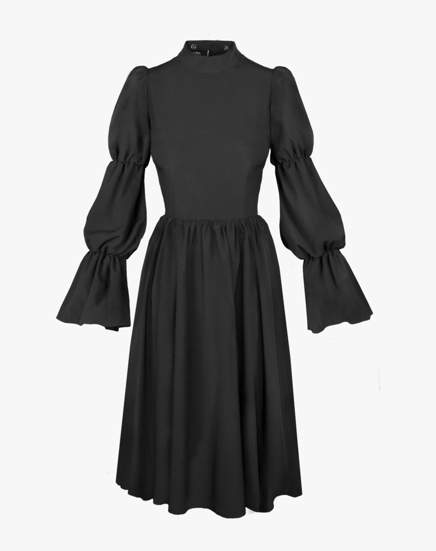 Macbeth Shirred Dress [cult Collar Collection] - Deandri Macbeth, HD ...