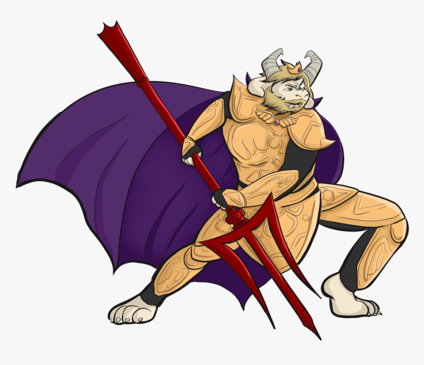 “asgore Pose Practice
” - Cartoon, HD Png Download, Free Download