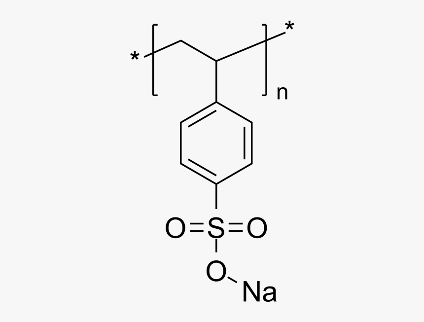 Polystyrene Sulfonate Sodium Salt HD Png Download Kindpng