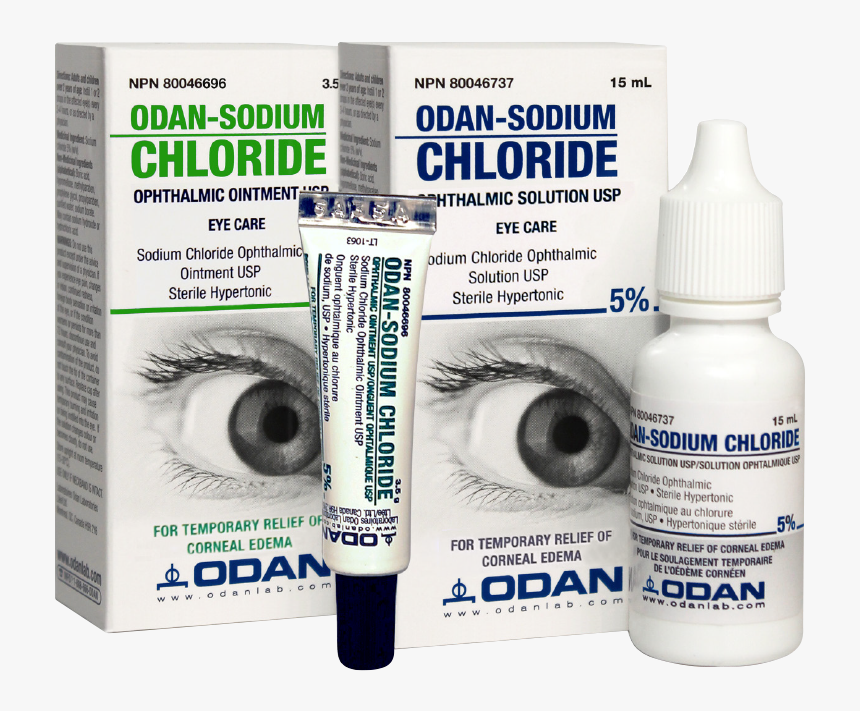 Odan Sodium Chloride Ointment, HD Png Download, Free Download