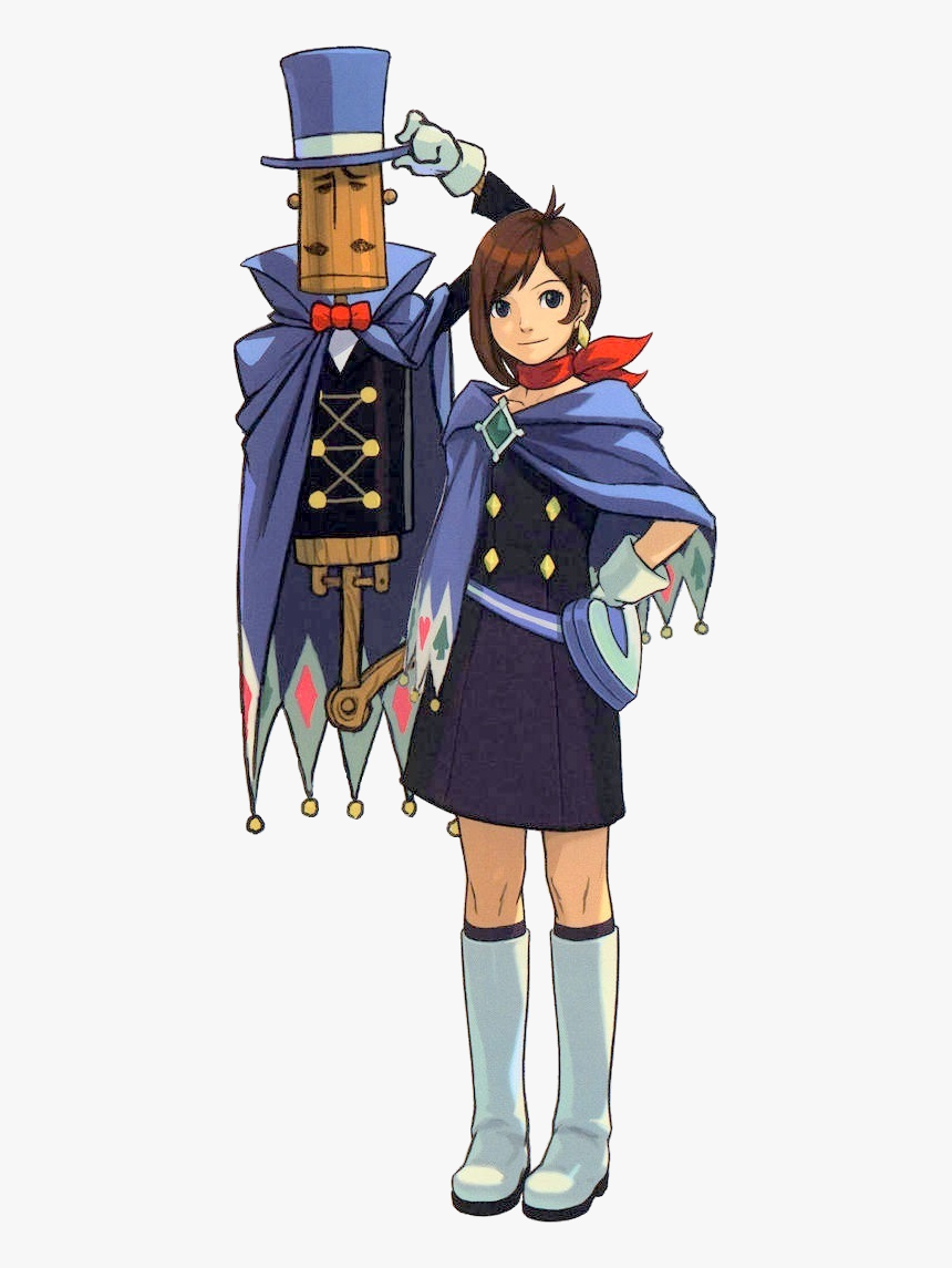 Ace Attorney Trucy Wright, HD Png Download, Free Download