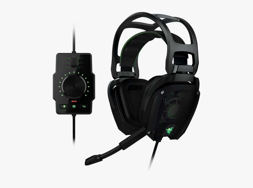 Razer Tiamat71 Gallery 3 - Razer Headset Tiamat 7.1, HD Png Download, Free Download