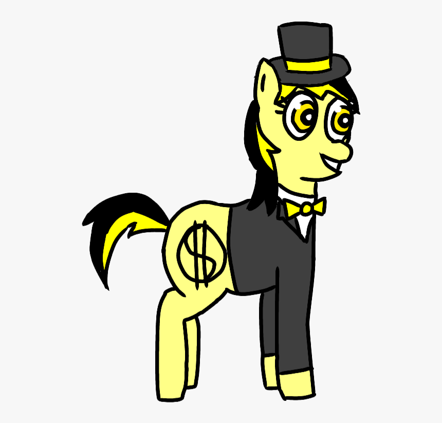 Anarcho-capitalism, Bowtie, Clothes, Hat, Libertarian, - Cartoon, HD Png Download, Free Download