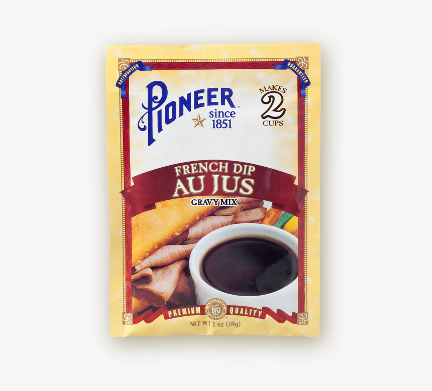 French Dip Au Jus Gravy Mix 1oz Pioneer - Kopi Tubruk, HD Png Download, Free Download