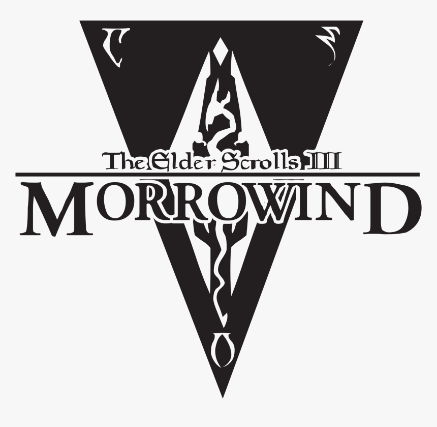 Elder Scrolls Logo Morrowind, HD Png Download, Free Download