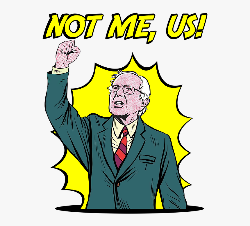 Transparent Bernie Sanders 2016 Png - Bernie As Superhero, Png Download, Free Download