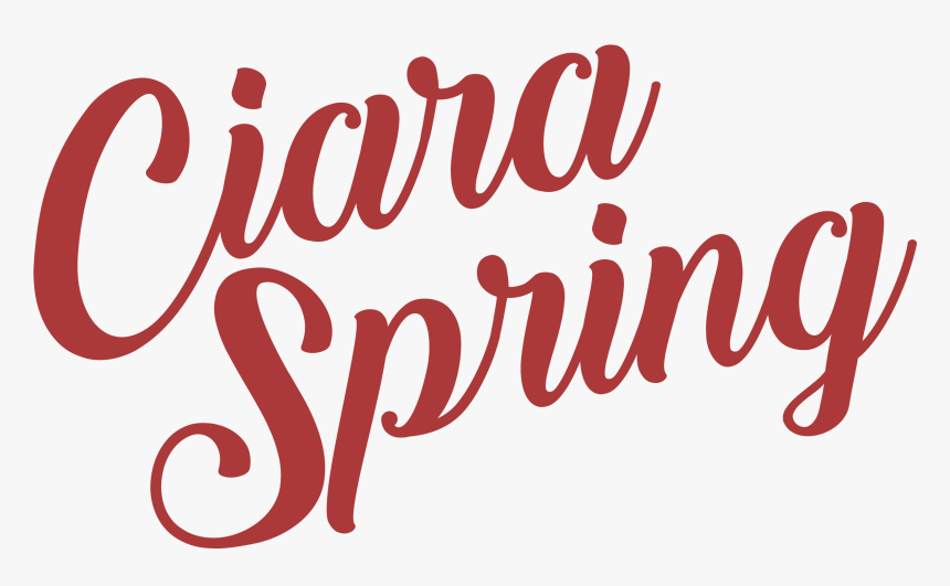 Ciara Spring Photography - Calligraphy, HD Png Download, Free Download