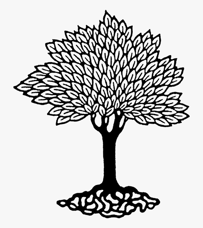 Leafy Tree Rubber Stamp"
 Title="leafy Tree Rubber - Washington Education Association, HD Png Download, Free Download