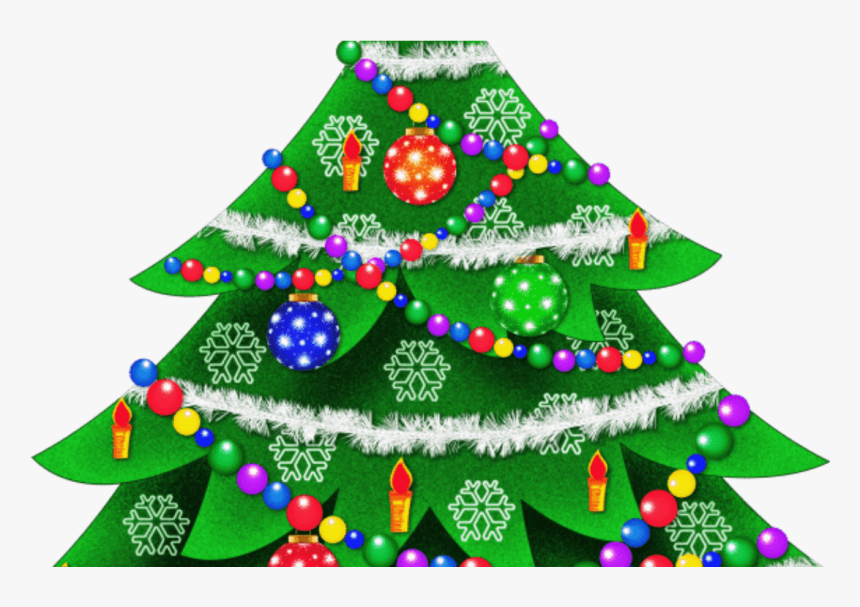 Clipart Transparent Christmas Tree, HD Png Download, Free Download