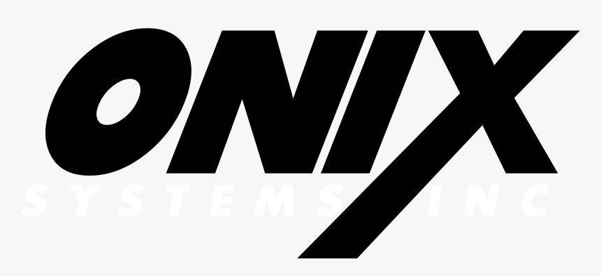 Onix Systems Logo Black And White - Onix, HD Png Download - kindpng