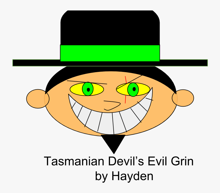 The Tasmanian Devil"s Evil Grin - Cartoon, HD Png Download, Free Download