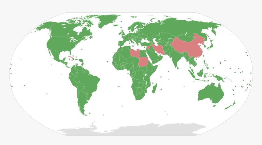 Un Member States Map, HD Png Download, Free Download