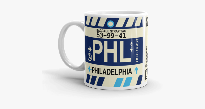 Phl Philadelphia Airport Code Coffee Mug - Høgskolen I Nord Trøndelag, HD Png Download, Free Download