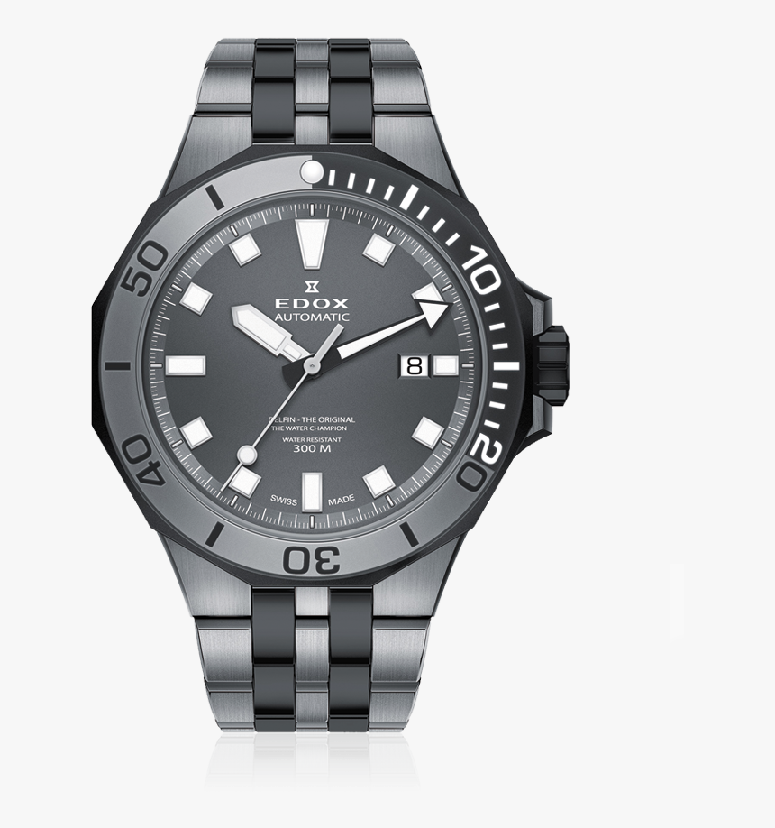 Delfin - Edox Delfin Diver Automatic, HD Png Download, Free Download