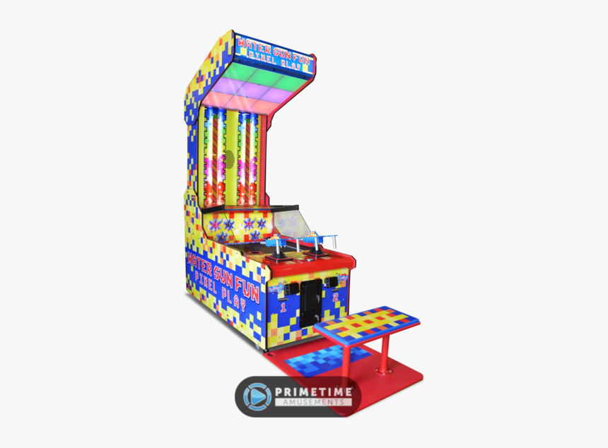 Water Gun Fun Pixelplaydual - Water Gun Fun Arcade, HD Png Download, Free Download