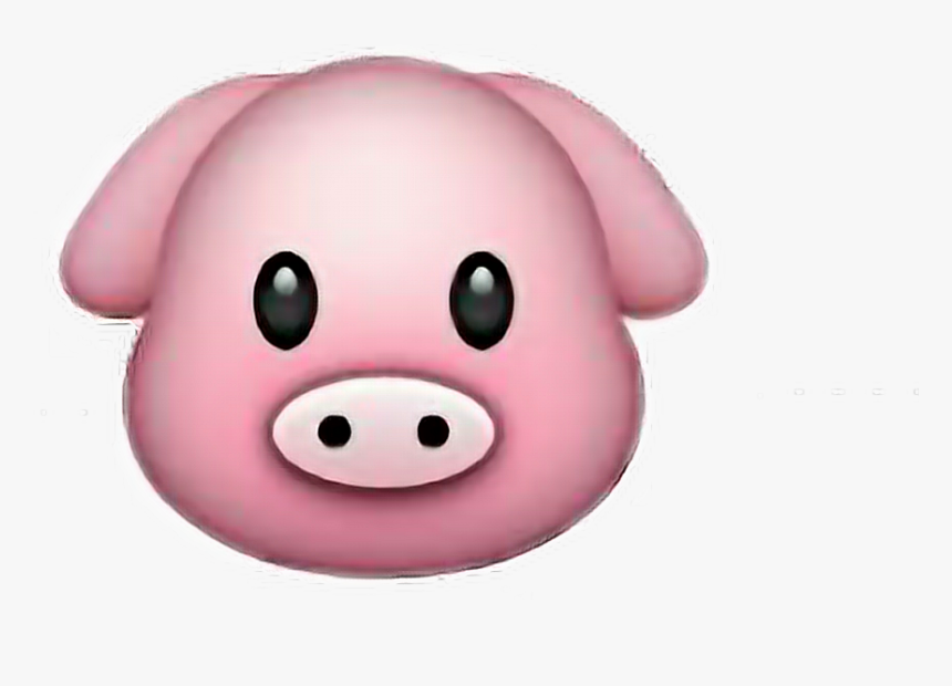 Emoji Animals Pig , Png Download Emoji Iphone Pig, Transparent Png