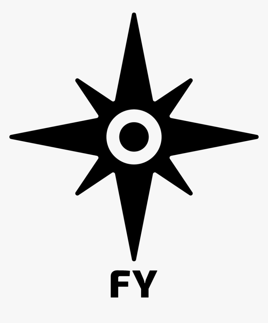 Fuego Yámana - Icon Wind Rose Png, Transparent Png, Free Download