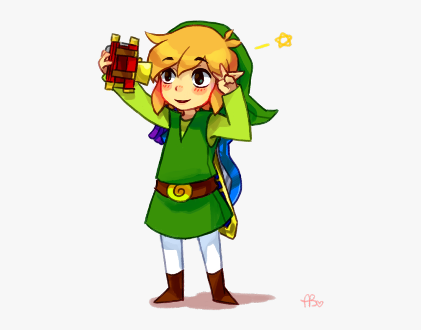 Link Legend Of Zelda Wind Waker Ww Link Wwhd Martbles - Ww Link, HD Png Download, Free Download