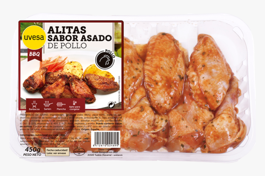 Alitas De Pollo Info Nutricional, HD Png Download - kindpng
