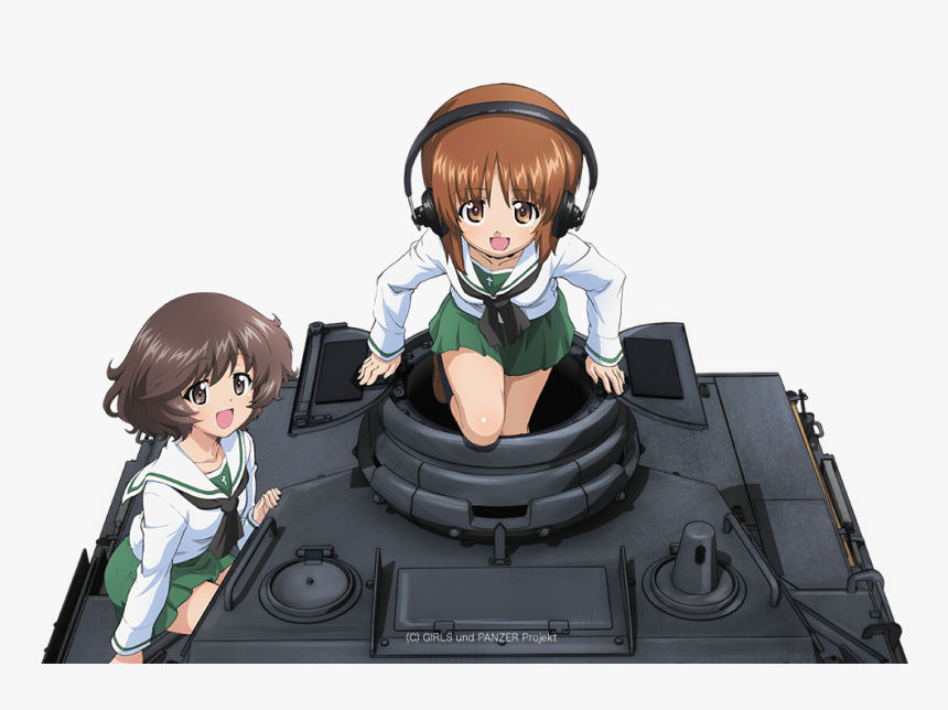 Girls Und Panzer Png, Transparent Png, Free Download