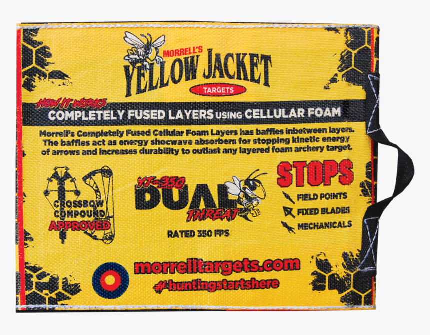 Yellow Jacket® Yj-350 Dual Threat Target - Yellow Jacket, HD Png Download, Free Download