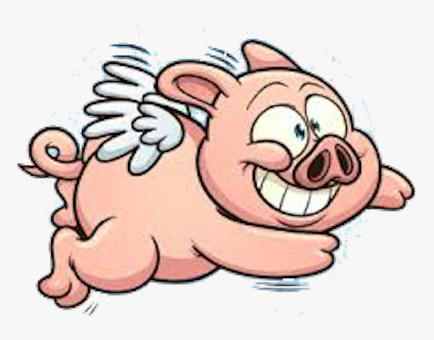 Transparent Flying Pig, HD Png Download, Free Download