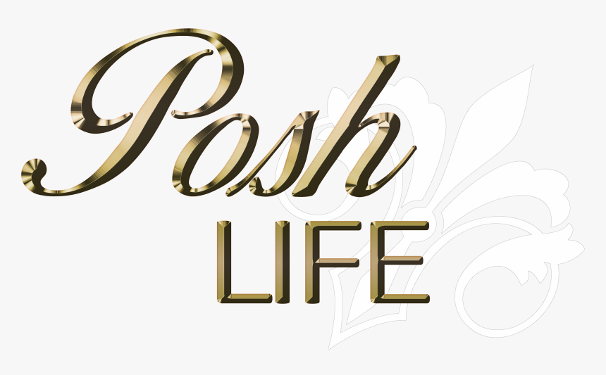 Posh Life Magazine - Calligraphy, HD Png Download, Free Download