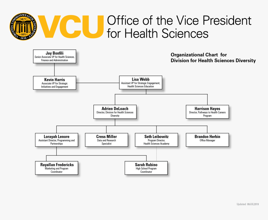 Health System Organizational Chart
