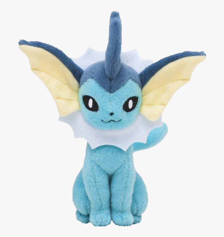 Vaporeon By Bluethe Vaporeon - Vaporeon Pokemon Plush, HD Png Download, Free Download