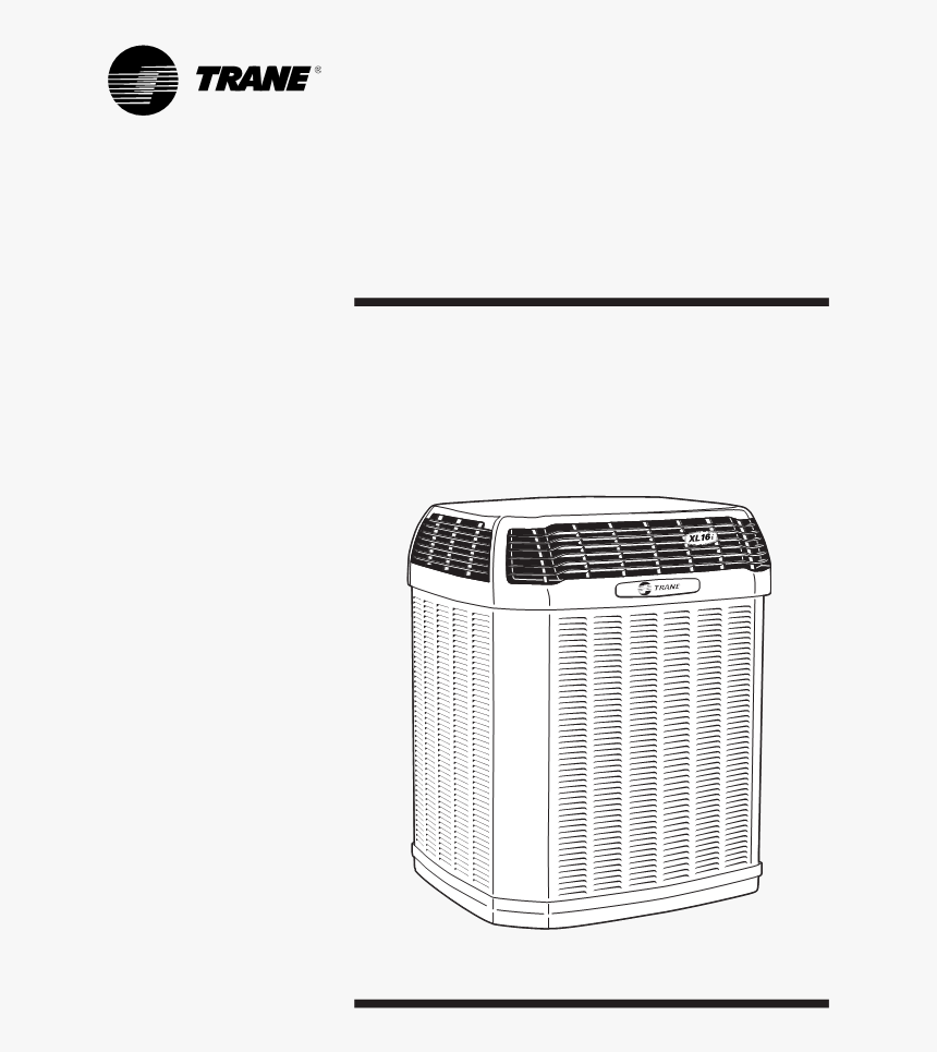 Trane 4twr6 Installation Manual, HD Png Download, Free Download