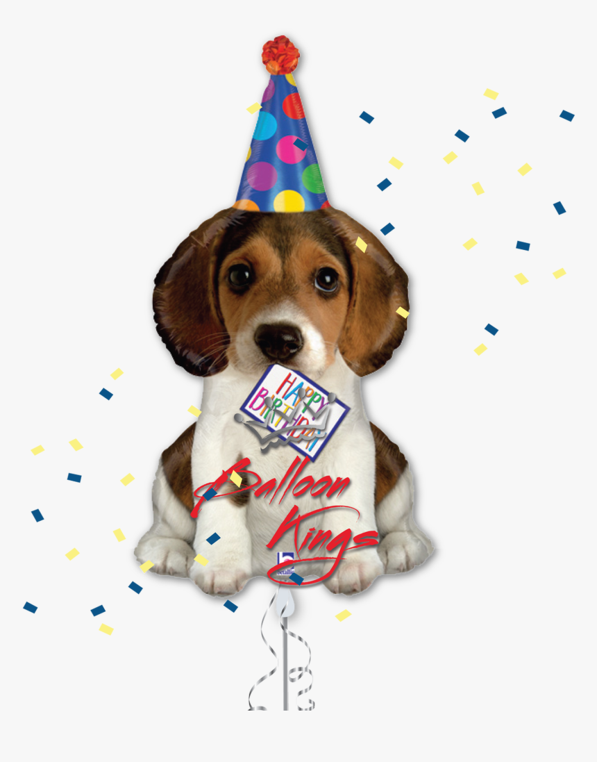 Party Puppy - Happy Birthday Puppy, HD Png Download, Free Download