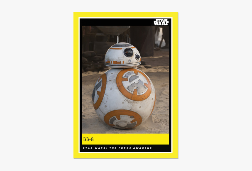 Star Wars Galactic Moments - Bb 8 In Jakku, HD Png Download, Free Download