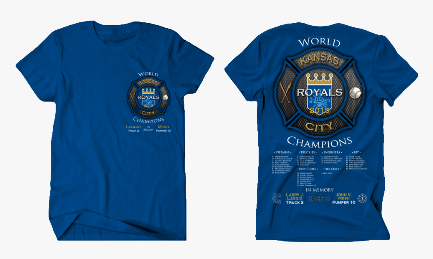 Kc Royals Maltese Memorial Front Back Blue - Orphaned Land T Shirt, HD Png Download, Free Download