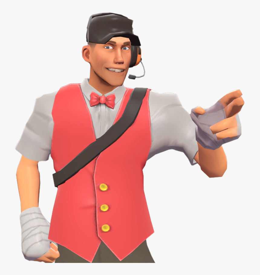 Tf2 Scout Ticket Boy, HD Png Download, Free Download