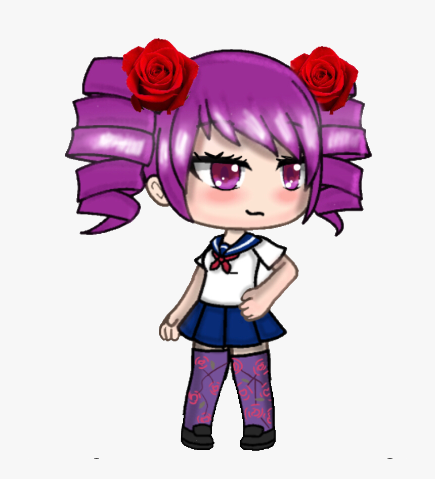 #kizanasunobu #gachalife #yandere #sim #simulator #gachaverse - Yandere Simulator Gacha Life, HD Png Download, Free Download