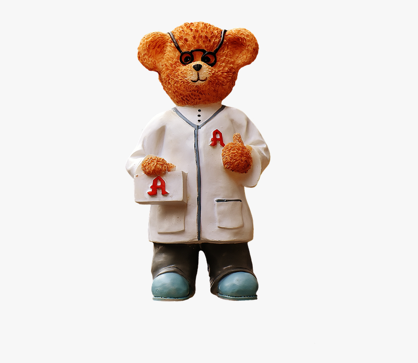 Bear, Profession, Pharmacist, Figure, Cute, Sweet - Pharmacist, HD Png Download, Free Download