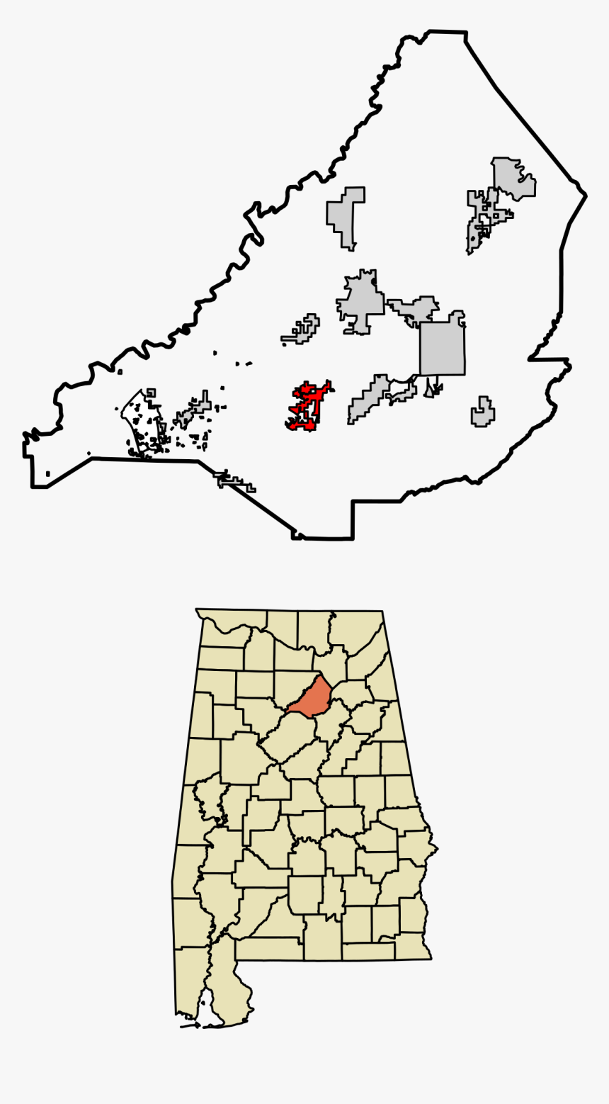 Oneonta Al On Alabama Map, HD Png Download - kindpng