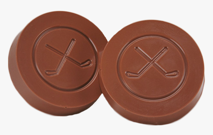 Chocolate Hockey Puck Is Solid Chocolate And Available - Wood, HD Png Download, Free Download