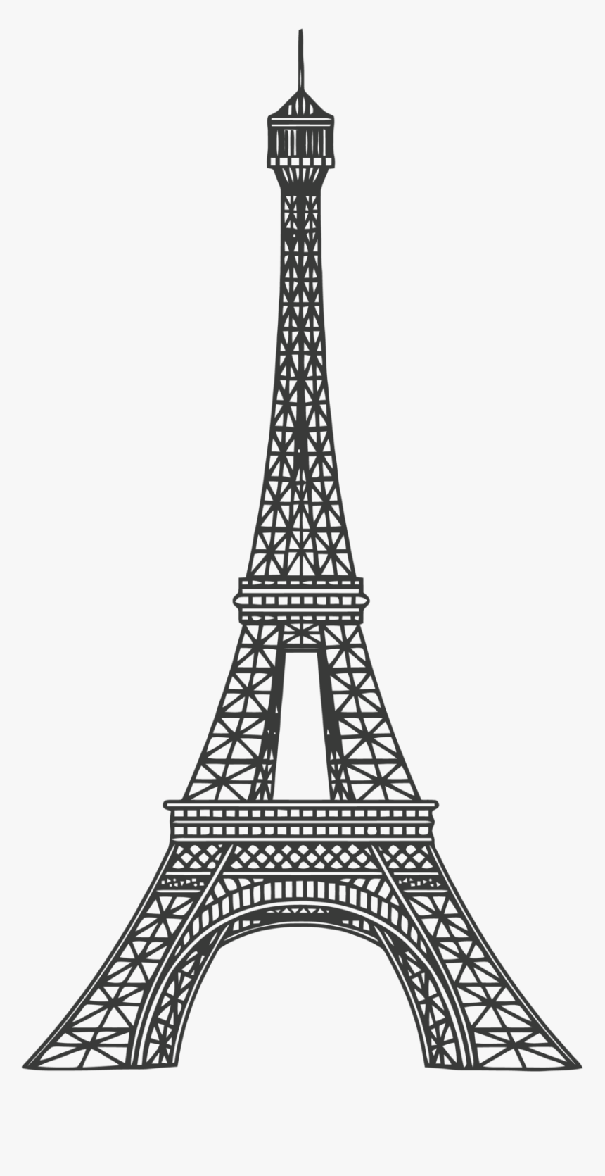 Transparent Eiffel Tower Drawing Png Eiffel Tower Clipart Png